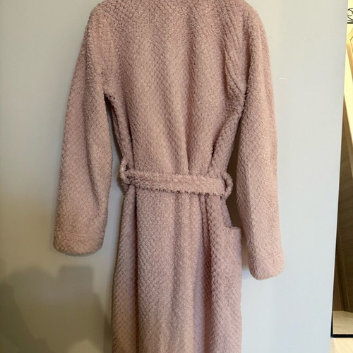 Oysho pink bathrobe used, warm, size S