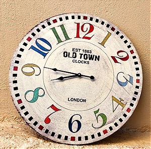 Ρολόι Τοίχου (60εκ)