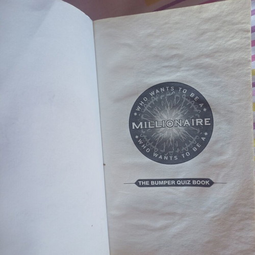 Who Wants To Be A Millionaire? The Bumper Quiz Book English