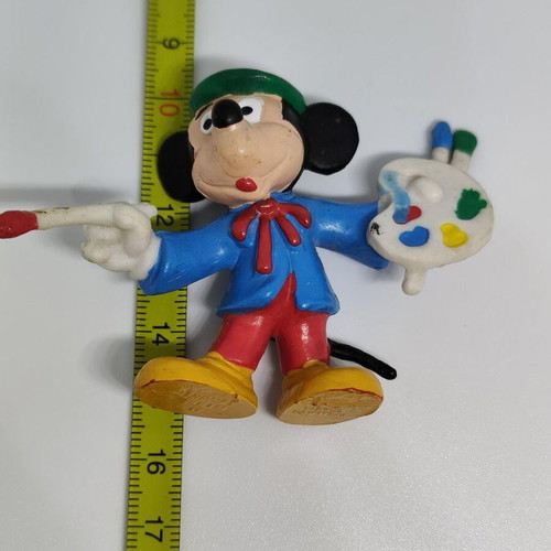 Mickey Mouse collector figure hand-painted, like new