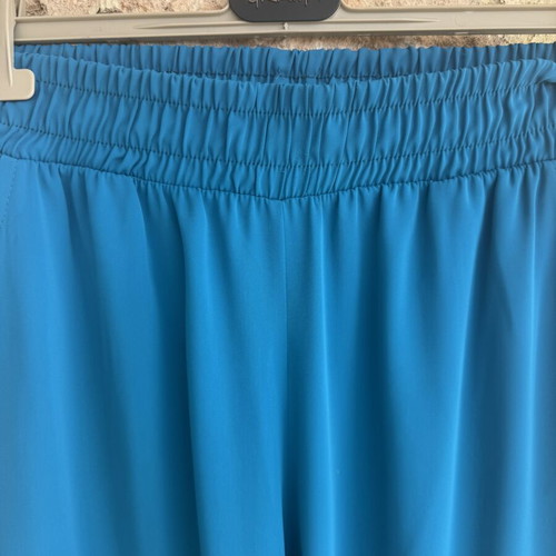 Doretta women's high-waisted pants M/L teal blue, like new
