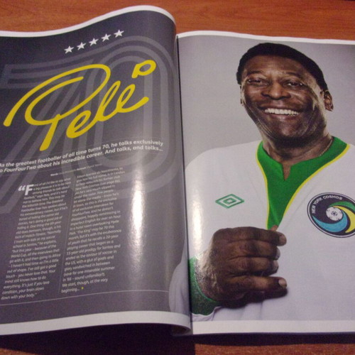 Four Four Two November 2010 Pele Brazil Special like new