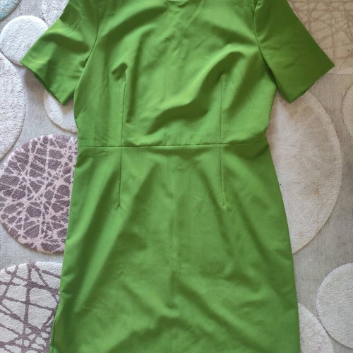 Midi office dress Mango new, size XL, green
