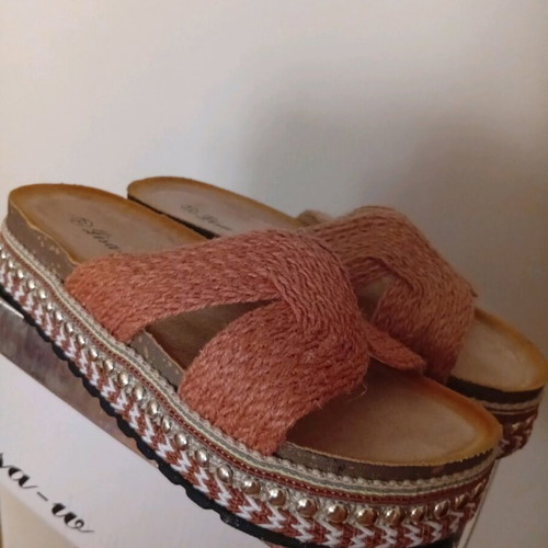 Camel Boho slippers new from store closing