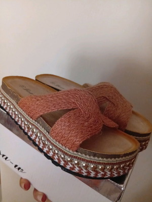 Camel Boho slippers new from store closing
