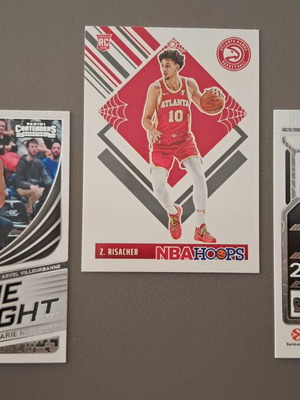 Zacharrie Risacher basketball card bundle like new