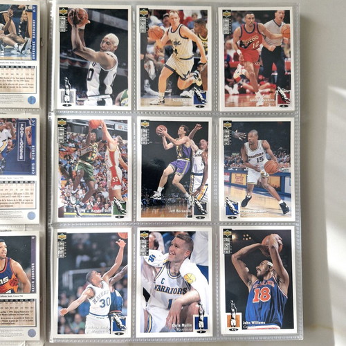 Upper Deck NBA Basketball '94-'95 cards like new, 188 of 219