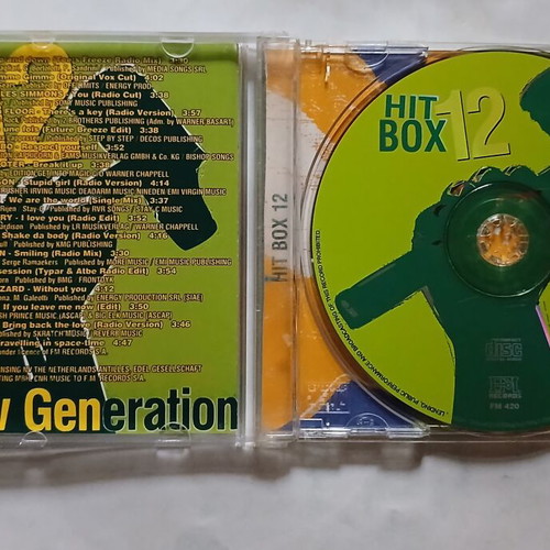 Hit Box 12 The New Generation CD Jeronimo Groovy 1996