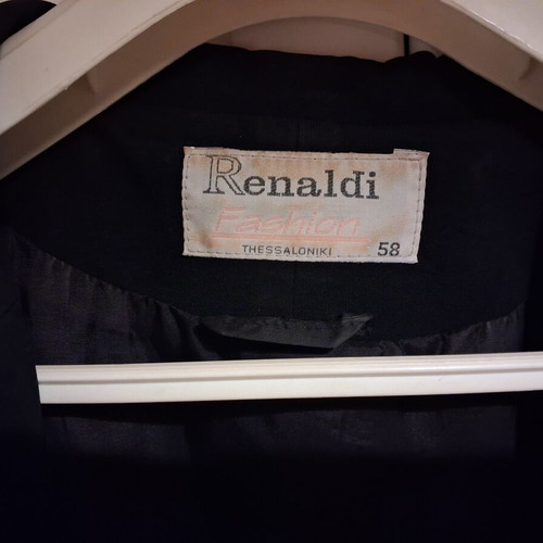 Renaldi Fashion black jacket like new with subtle black rhinestones