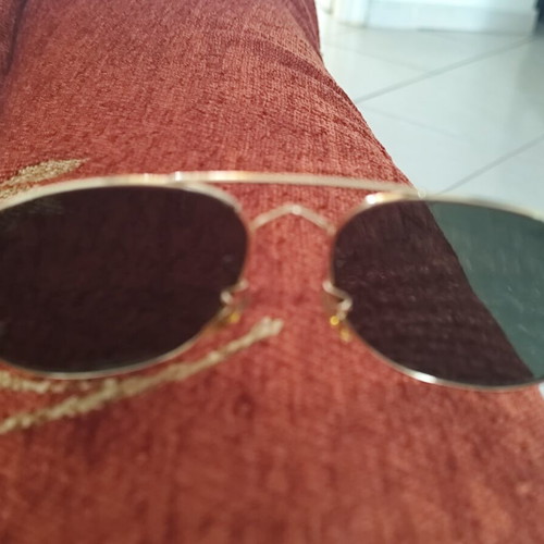 Ray Ban RB3735 sunglasses like new, gold color