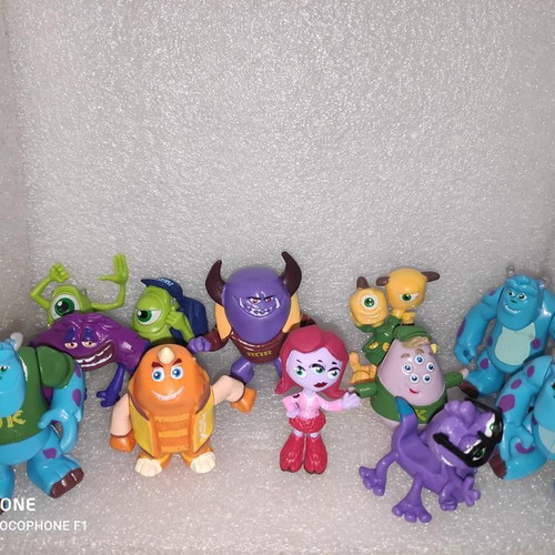 Monsters University Disney Pixar collectible figure set of 11 like new