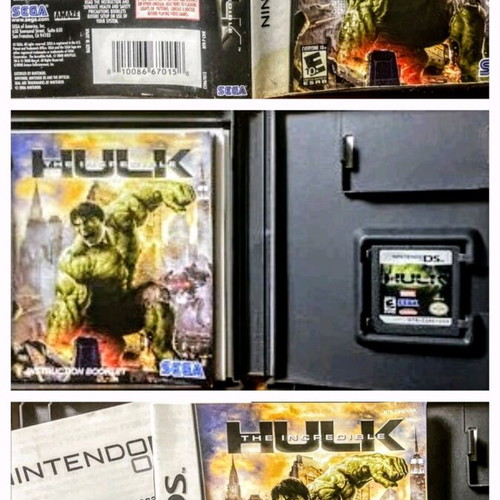 Nintendo DS The Incredible Hulk game like new from Sega