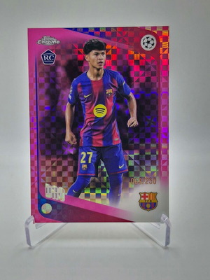 2026 Topps Chrome UCC RC Dro κάρτα καινούργια, περιορισμένη σε 250, Barcelona