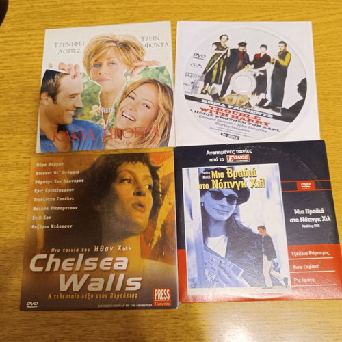 DVD movie pack of 18, like new, with subtitles