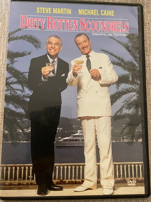Dirty Rotten Scoundrels DVD with Greek subtitles, comedy