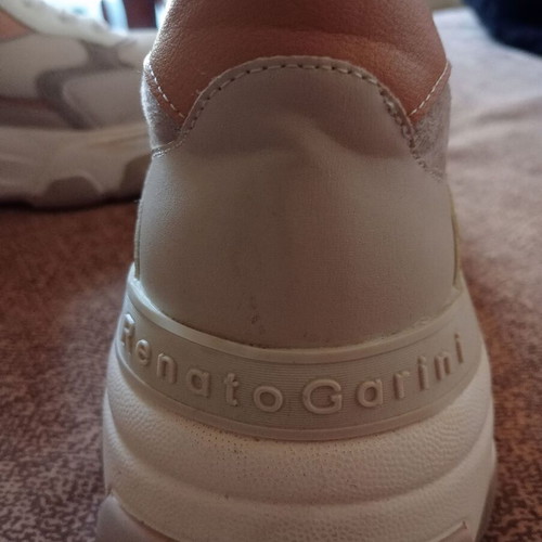 Renato Garini Sneakers No 39 like new, beige and orange