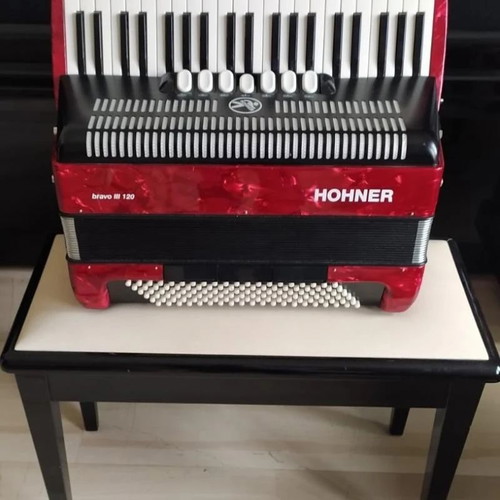 Hohner Bravo III 120 Accordion like new