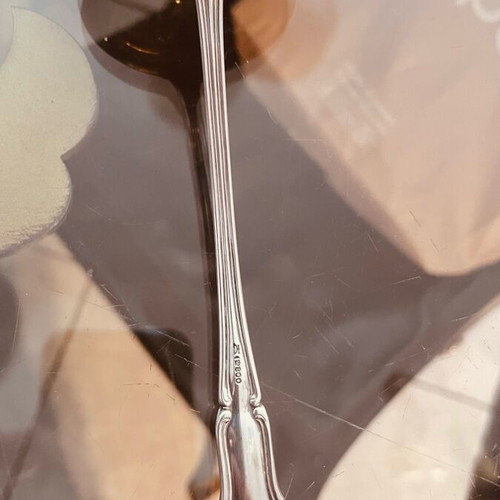 Silver 800 German Serving Spoons like new