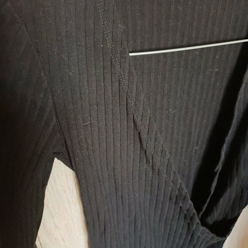 Bershka blouse black, like new, slim fit, size S