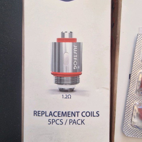 Justfog vape coils new pack of 16 1.2 ohms