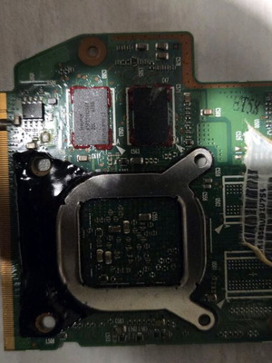 Laptop GPU card used, old