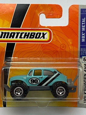 Volkswagen 4X4 Beetle Matchbox μεταλλικό αυτοκινητάκι κλίμακα 1:64 καινούργιο
