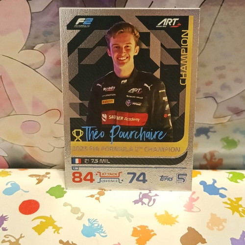 Theo Pourchaire Topps Turbo Attax F1 2024 like new