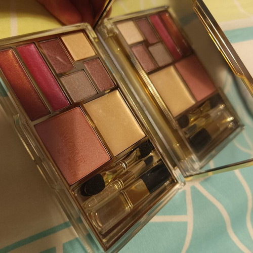Eyeshadow blush and lipstick palette unused