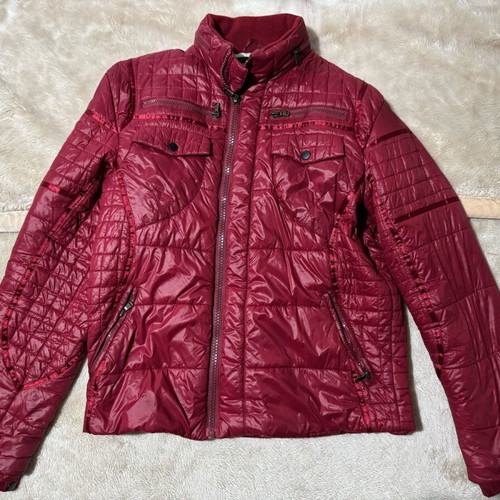 Moscanueva unisex jacket like new, size L, red