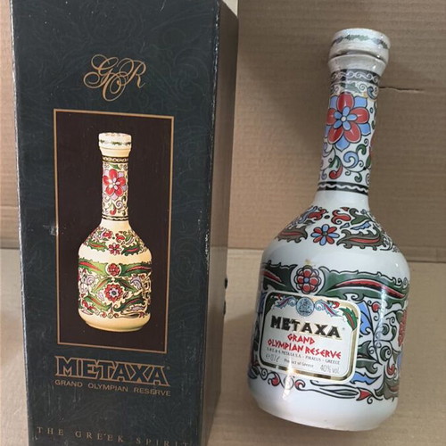 Metaxa Grand Olympian Reserve collectible cognac 1988