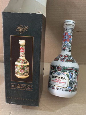 Metaxa Grand Olympian Reserve collectible cognac 1988