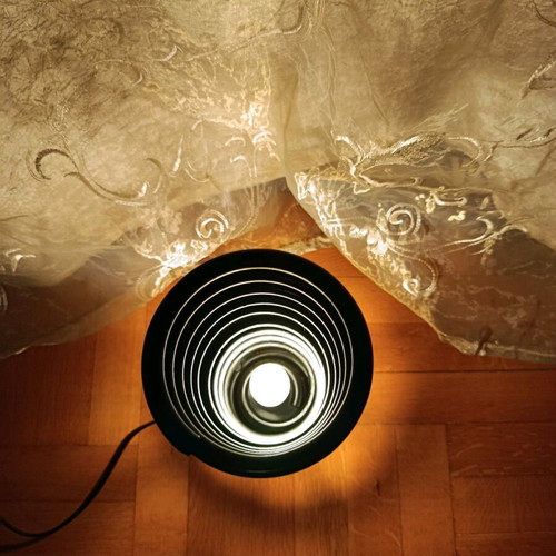 Handmade table lamp made of steel made to order