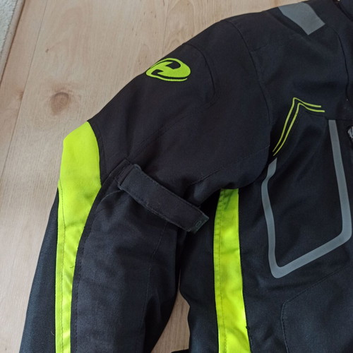 Held motorcycle jacket XL with unique Twisted Sister custom back