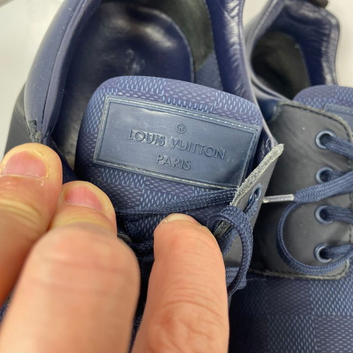 Louis Vuitton Fastlane sneakers used, navy, EU 44 / UK 10