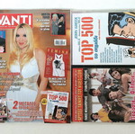 Περιοδικό Avanti Τεύχος 82 2008 καινούργιο με DVD και μουσικό CD Top 500