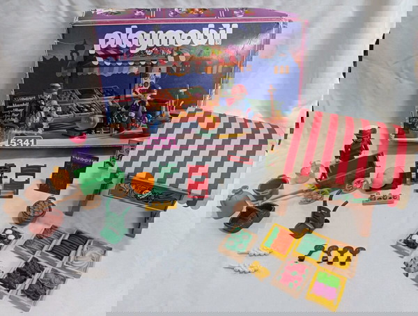 Playmobil 5341 - βικτωριανή αγορά, με ελλείψεις.