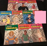 Old magazines used, collection with various issues
