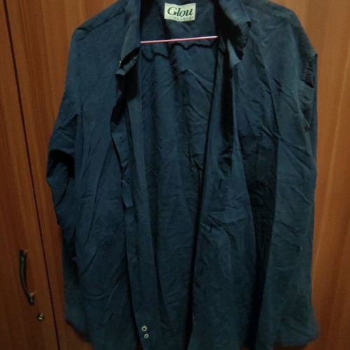 Men's dress shirts used, sizes M and L, multicolored