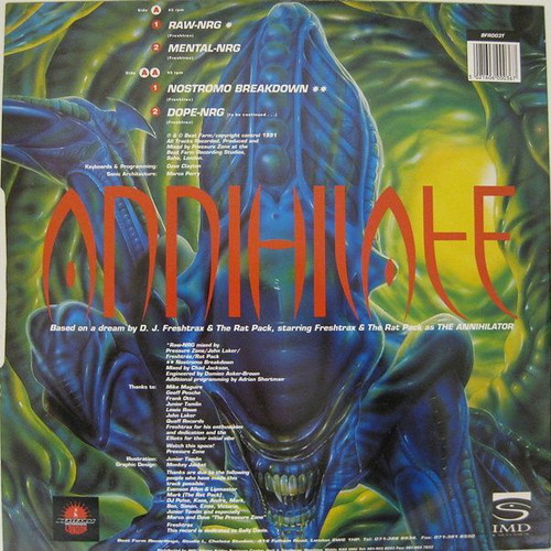 Annihilator Annihilate maxi single new
