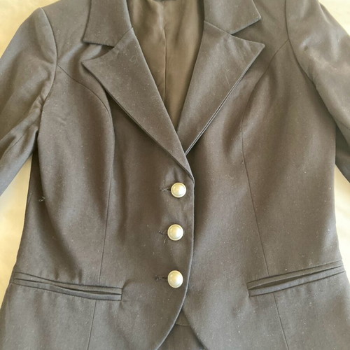 Ysatis Mid-Length Seasonal Jacket Like New, Size 1 Black