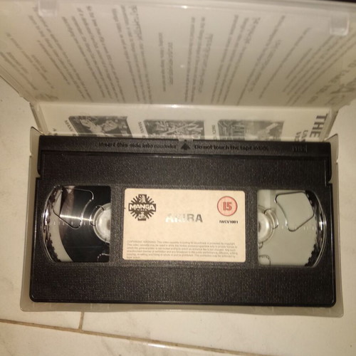 Akira VHS used, English dubbed