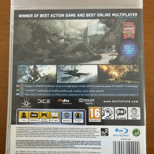 Battlefield 3 PlayStation 3 like new FPS action game