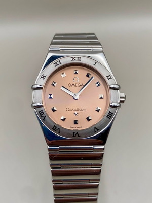 Omega Constellation “My Choice” 795.1241 ρολόι γυναικείο σαν καινούργιο, salmon καντράν