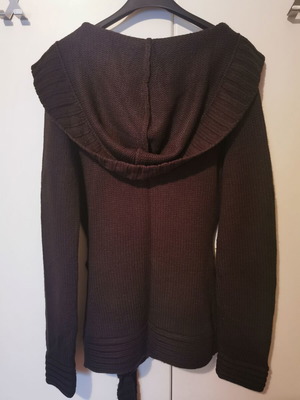 Julia Bergovich knitted cardigan brown size Large like new