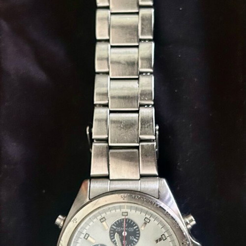 Seiko quartz chronograph watch