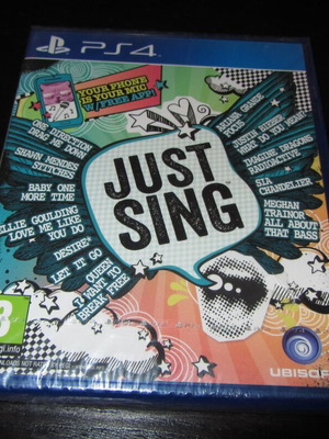 Just Sing Sony PS4 new sealed
