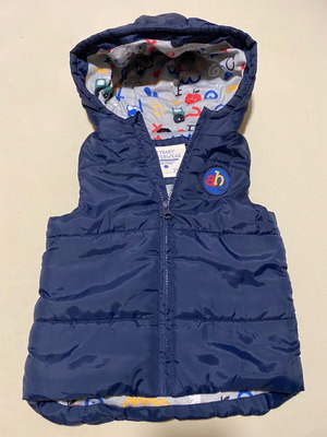 Zybaby outerwear αμάνικο μπουφάν για 2-3 ετών μεταχειρισμένο