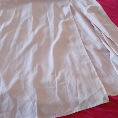 Ecru Shein long dress like new with cutouts and lightweight fabric