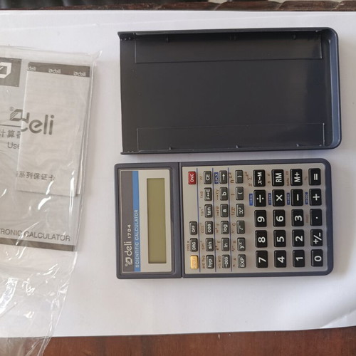 Deli Scientific Calculator new, 240 functions, dark gray