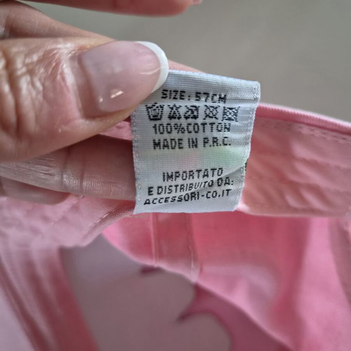 Roma Italia hat new, size 57, pink